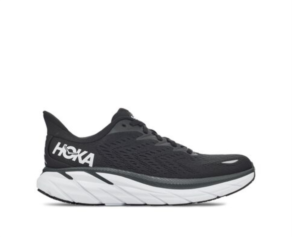 Hoka Clifton 8 Noir Blanc