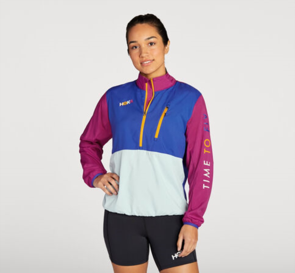 Veste Coupe-vent Hoka Bleuie