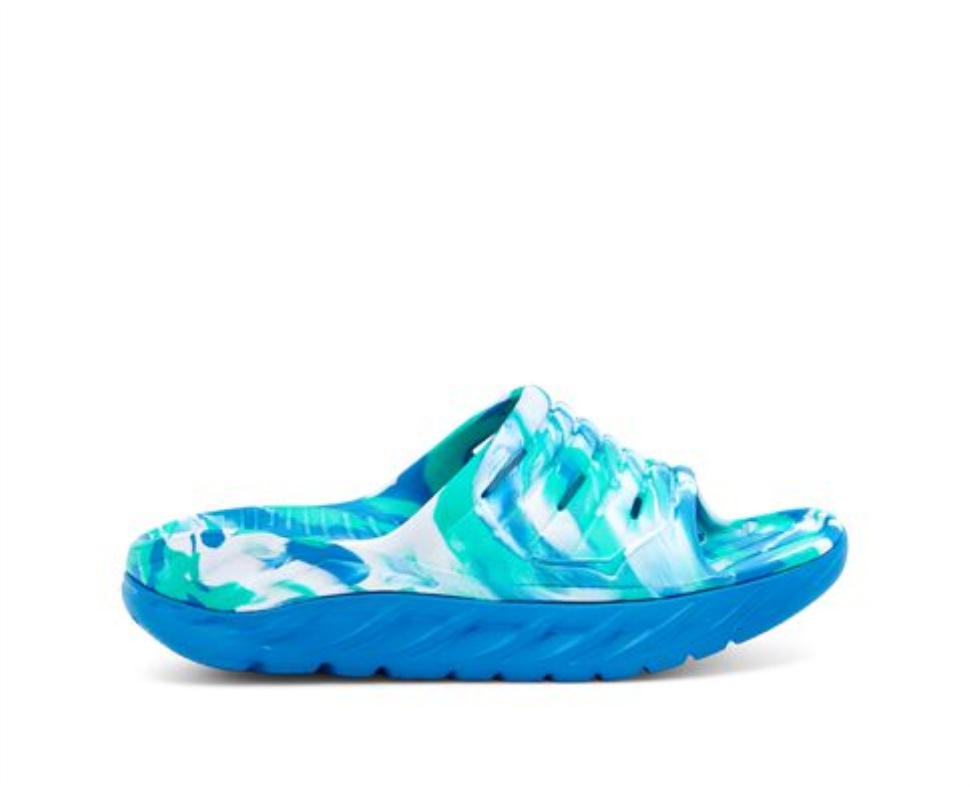 Toboggan De Récupération Ora Tourbillon Hoka Atlantis Corail Bleu