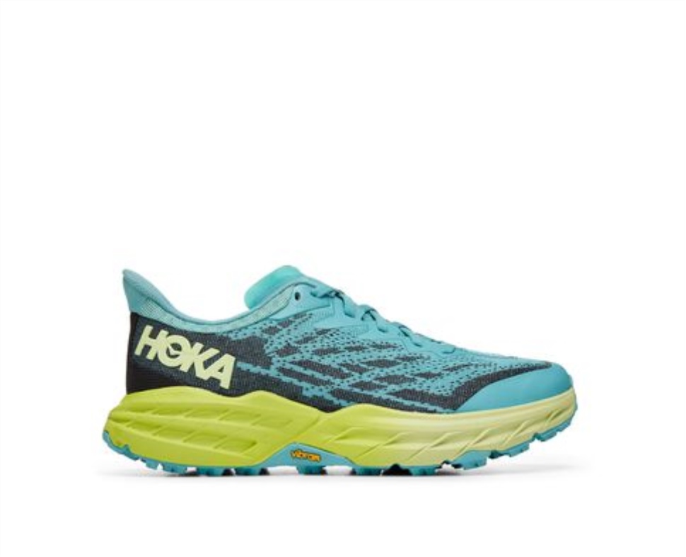 Speedgoat 5 Hoka Ombre Côtière Lueur Verte