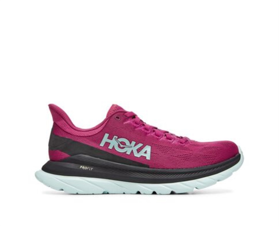 Mach 4 Hoka Festival Fuchsia Noir