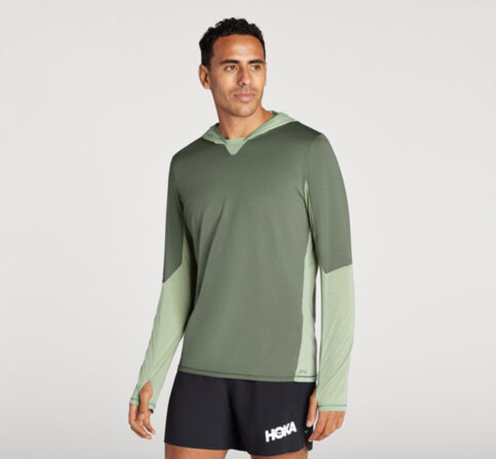 Hoka Sierra Sun Sweat à Capuche Thym
