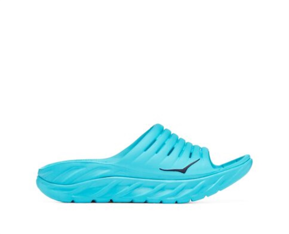 Toboggan De Récupération Ora Hoka Scuba Bleu Bellwether Bleu