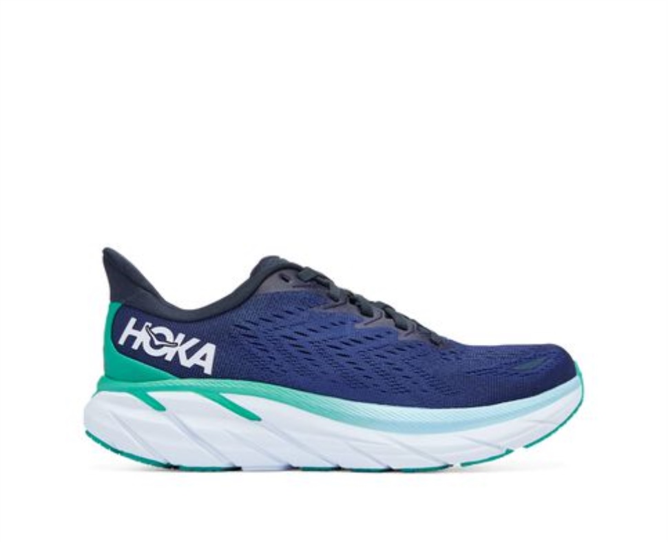 Hoka Clifton 8 Espace Extra-atmosphérique Bleu