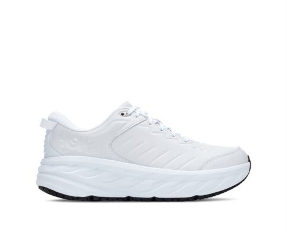 Bondi Sr Hoka Blanc