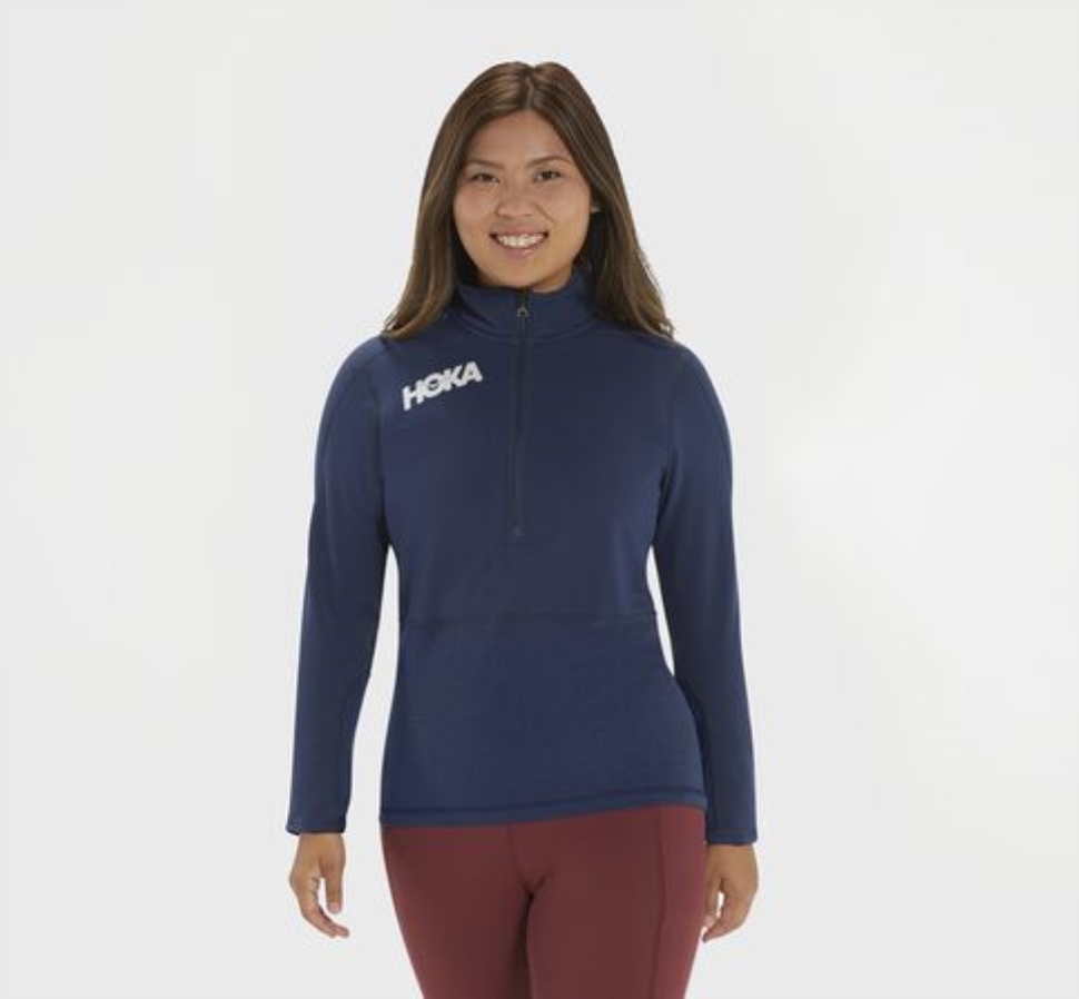 1 Couche Intermédiaire 2 Zip Hoka Moonlit Ocean
