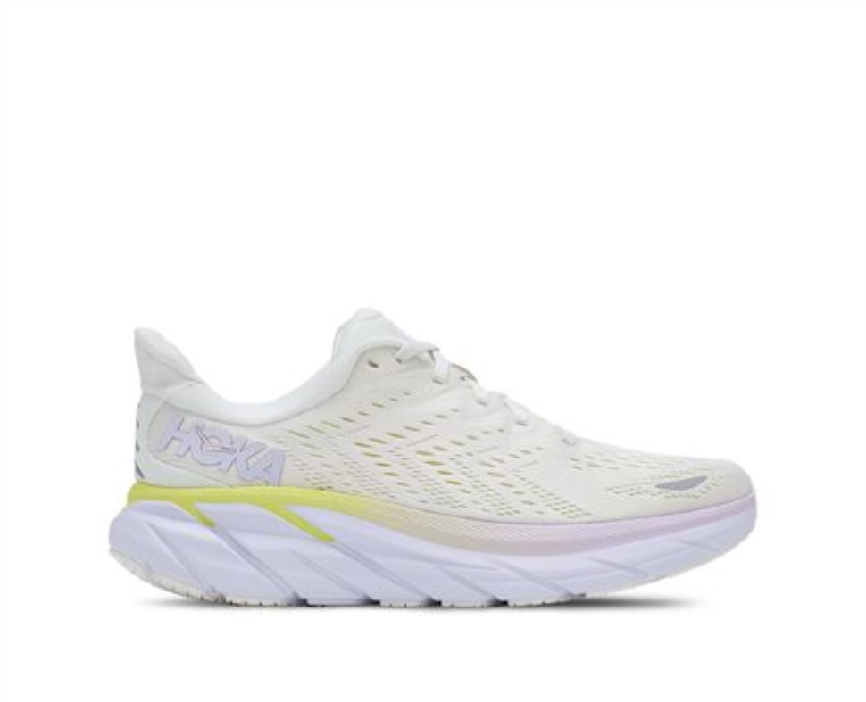 Hoka Clifton 8 Blanc De Blanc Blanc Brillant
